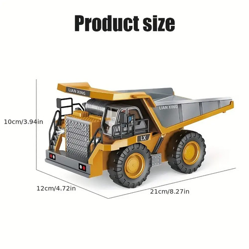 Remote control dump - remote, truck