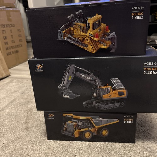 Remote control excavator - excavator, +