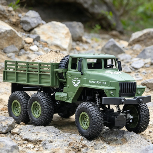 Scale army truck - rc, 4wd