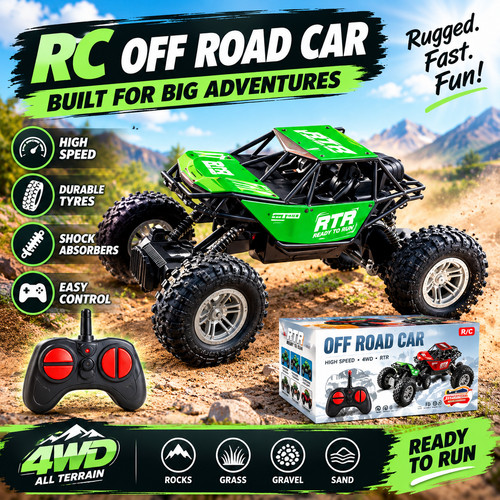 Monster truck off road - off, 4wd
