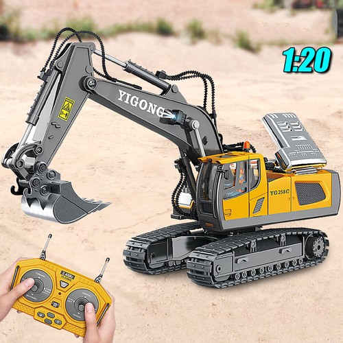 Remote control excavator - control,