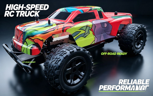 Monster truck 4ghz - 1/10, 2.4ghz
